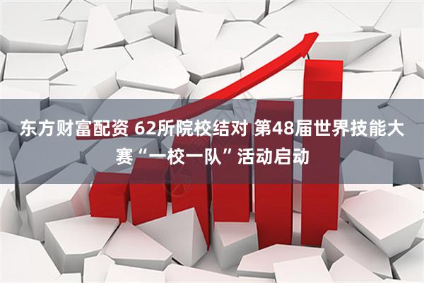 东方财富配资 62所院校结对 第48届世界技能大赛“一校一队”活动启动