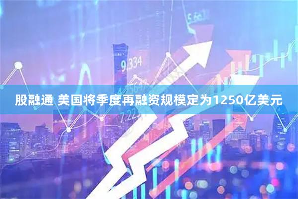 股融通 美国将季度再融资规模定为1250亿美元